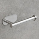Minimalist brushed gold stainless steel tissue holder bathroom stand by Decorbites