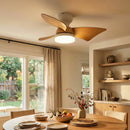 Minimalist Calix 3 Blade Ceiling Fan Light