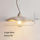 GobekUsa Concrete Ceiling Hanging Pendant Chandelier for Bedroom, Restaurant, and Bar