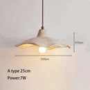 GobekUsa Concrete Ceiling Hanging Pendant Chandelier for Bedroom, Restaurant, and Bar