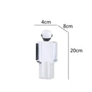 GobekUsa Crystal Man Statue Glass Figure Sculpture Home Decor Ornaments