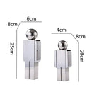 GobekUsa Crystal Man Statue Glass Figure Sculpture Home Decor Ornaments