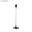 GobekUsa Minimalist Circular Metal USB Vanity Lamp with LED Fill Light for Mobile Phone Holder - Black/White/Pink