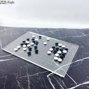 GobekUsa Geometric Chess Set - Minimalist Chessboard & Pieces for Casual Games