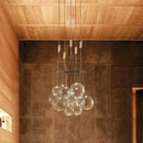 GobekUsa Glass Bubble LED Pendant Lamp for Restaurant, Bar, and Display Window