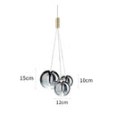 GobekUsa Glass Bubble LED Pendant Lamp for Restaurant, Bar, and Display Window