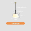 GobekUsa Glass Jelly Pendant Lamp - Minimalist Luxury Design for Home Living Room