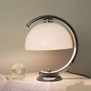 GobekUsa Bauhous Mushroom Table Lamp for Living Room Bedroom, E27 Glass Light Retro
