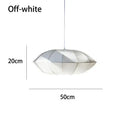 GobekUsa Danish Pendant Light Minimalist Lantern Ufo Lampshade Rustic Fabric Lamp
