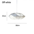 GobekUsa Danish Pendant Light Minimalist Lantern Ufo Lampshade Rustic Fabric Lamp