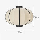 GobekUsa Danish Pendant Light Minimalist Lantern Ufo Lampshade Rustic Fabric Lamp