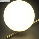 GobekUsa Minimalist Cream Glass Globe Island Pendant Light for Dining Room