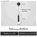 GobekUsa Minimalist Creative Luxury  Bedroom bedside wall lamp with spotlight
