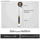 GobekUsa Minimalist Creative Luxury  Bedroom bedside wall lamp with spotlight