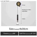 GobekUsa Minimalist Creative Luxury  Bedroom bedside wall lamp with spotlight