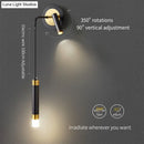 GobekUsa Minimalist Creative Luxury  Bedroom bedside wall lamp with spotlight