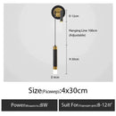 GobekUsa Minimalist Creative Luxury  Bedroom bedside wall lamp with spotlight