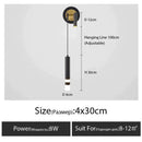 GobekUsa Minimalist Creative Luxury  Bedroom bedside wall lamp with spotlight