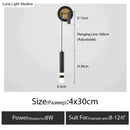 GobekUsa Minimalist Creative Luxury  Bedroom bedside wall lamp with spotlight
