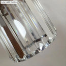 GobekUsa Minimalist Crystal Wall Lamp with Chrome Backplate & 1 Light