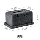 GobekUsa Cement Tissue Box Rack | Modern Kitchen & Restaurant Decor