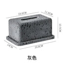 GobekUsa Cement Tissue Box Rack | Modern Kitchen & Restaurant Decor