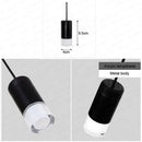 GobekUsa Industrial Retro Wall Lamp Black LED Hanging Light