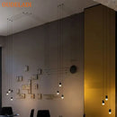 GobekUsa Industrial Retro Wall Lamp Black LED Hanging Light