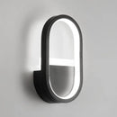 GobekUsa Minimalist Elliptical LED Wall Sconce for Bedroom Lighting
