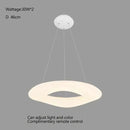 GobekUsa Cloud LED Pendant Light for Home Office Decor - Creative Circular Hanging Lamp