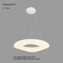 GobekUsa Cloud LED Pendant Light for Home Office Decor - Creative Circular Hanging Lamp