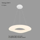 GobekUsa Cloud LED Pendant Light for Home Office Decor - Creative Circular Hanging Lamp