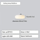 GobekUsa Itka Pendant Lamp - Minimalist White Lamp Shade for Dining Table, Bedroom, Kitchen
