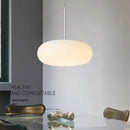 GobekUsa Itka Pendant Lamp - Minimalist White Lamp Shade for Dining Table, Bedroom, Kitchen
