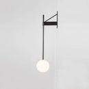 GobekUsa Geometric Iron Wall Lamp: Modern Nordic Design for Living Room, Bedroom, or Bedside