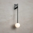 GobekUsa Geometric Iron Wall Lamp: Modern Nordic Design for Living Room, Bedroom, or Bedside