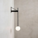 GobekUsa Geometric Iron Wall Lamp: Modern Nordic Design for Living Room, Bedroom, or Bedside