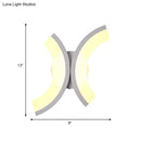 GobekUsa Minimalist Geometric LED Wall Sconce – Warm/White Light