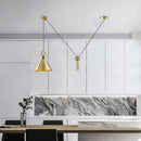 GobekUsa Adjustable Linear Pendant Lights for Home, Bar & Restaurant Decor