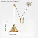 GobekUsa Adjustable Linear Pendant Lights for Home, Bar & Restaurant Decor