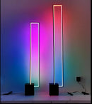 GobekUsa Geometric LED Floor Lamp Modern Dimmable Living Room Bedroom Decoration Light
