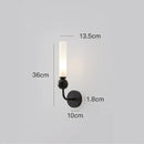 GobekUsa Copper Wine Corridor Wall Lamp for TV Background & Bedside, Marble Finishes