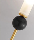 GobekUsa Copper Wine Corridor Wall Lamp for TV Background & Bedside, Marble Finishes
