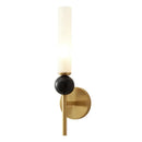 GobekUsa Copper Wine Corridor Wall Lamp for TV Background & Bedside, Marble Finishes