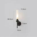 GobekUsa Copper Wine Corridor Wall Lamp for TV Background & Bedside, Marble Finishes