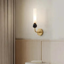 GobekUsa Copper Wine Corridor Wall Lamp for TV Background & Bedside, Marble Finishes