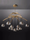GobekUsa K9 Crystal Chandelier Lighting for Dinning Room & Corridor