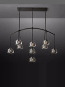 GobekUsa K9 Crystal Chandelier Lighting for Dinning Room & Corridor