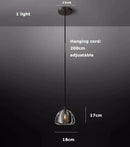 GobekUsa K9 Crystal Chandelier Lighting for Dinning Room & Corridor