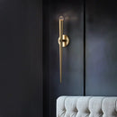 GobekUsa Crystal Minimalist Wall Sconce Luxury Bedroom Light